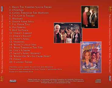 Buffy CD (back)